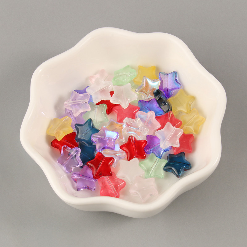 10*10 mm 20-60 komada Češke kristalne perle Kristalne šarene staklene perle u obliku zvijezde za izradu nakita Ogrlica Naušnice Najbolja kvaliteta