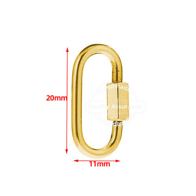 4 τμχ Γούρι με βίδα από ανοξείδωτο ατσάλι που κλειδώνει Καρδιά Οβάλ Σχήμα Γούρια Σύνδεσμος Χαλαρός σύνδεσμος για κοσμήματα DIY