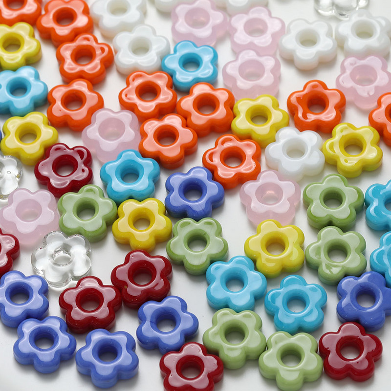 15,8 mm-es virággyöngyös üveg kiváló minőségű, kézzel készített színes lámpatest barkács ékszer készítés karkötő nyaklánc
