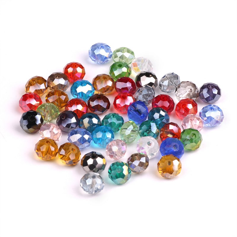 2/3/4/6/8/10/12MM češki Rondelle AB kineski nakit s perlama od kristalnog stakla fasetirane labave perle za izradu vlastitim rukama izrada od perli na veliko