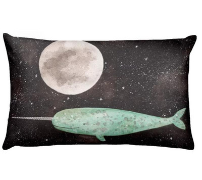 Nordic Ocean digitális nyomtatott derékpárnahuzat otthoni párnák dekoráció Almofadas Decorativas para kanapé párna 50*30cm