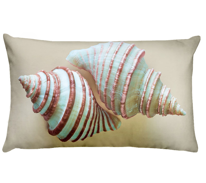Nordic Ocean digitális nyomtatott derékpárnahuzat otthoni párnák dekoráció Almofadas Decorativas para kanapé párna 50*30cm