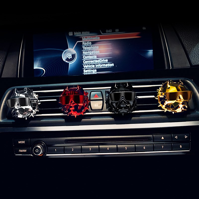 2023 Nadogradnja Bulldog Auto Parfem Miris Bulldog Osvježivač zraka Automatski izlaz Otvor Čvrsti difuzor mirisa DIY Uređenje interijera