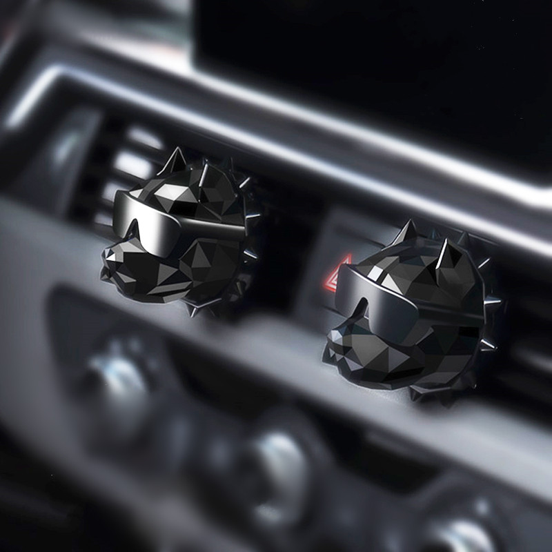 2023 Nadogradnja Bulldog Auto Parfem Miris Bulldog Osvježivač zraka Automatski izlaz Otvor Čvrsti difuzor mirisa DIY Uređenje interijera