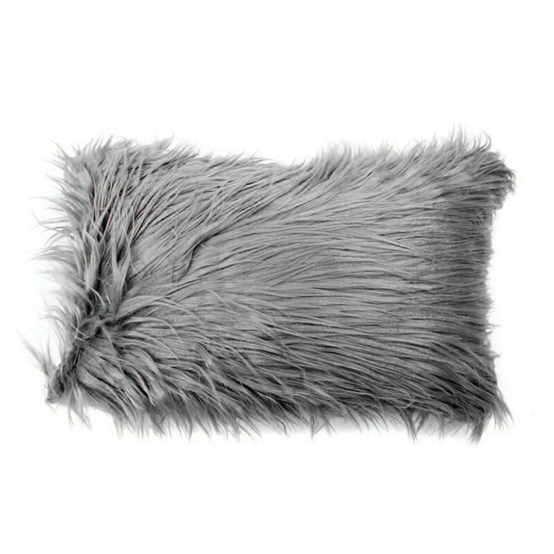 Luksuzna, super mekana plišana jastučnica od umjetnog krzna, zimska topla mongolska jastučnica, jastučnica, jastučnica, kućni dekor za spavaću sobu