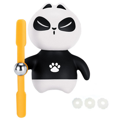 Odorizant pentru mașină Panda Panda Elice rotative Ieșire Parfum Design magnetic Accesorii auto Parfum interior difuz