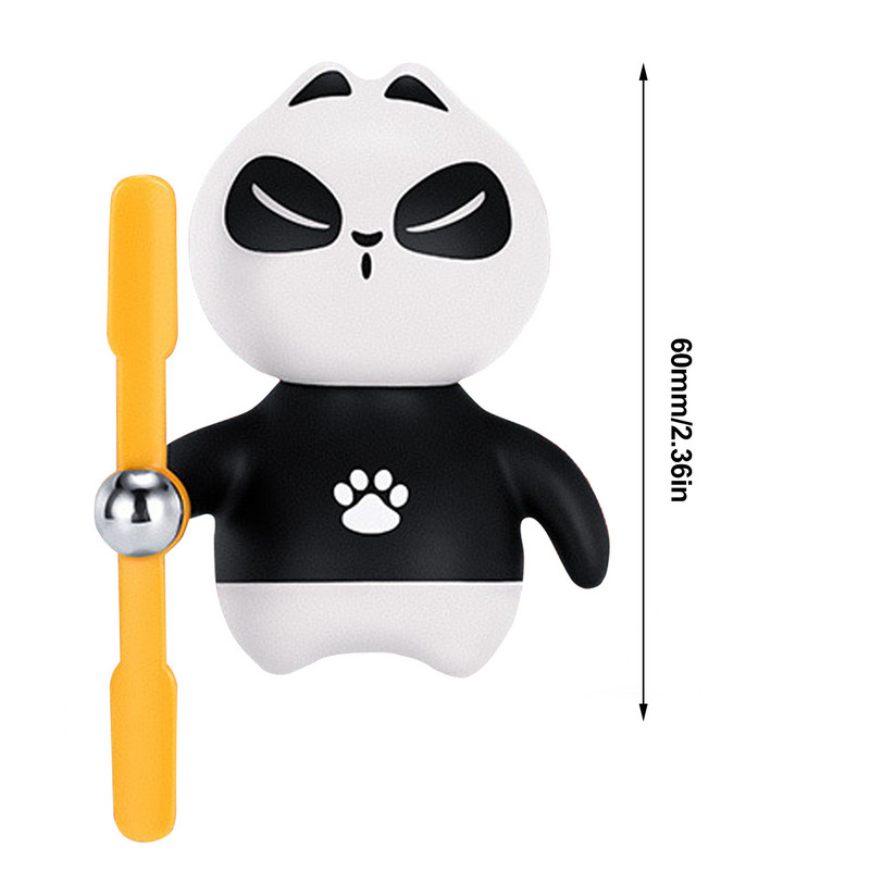 Odorizant pentru mașină Panda Panda Elice rotative Ieșire Parfum Design magnetic Accesorii auto Parfum interior difuz