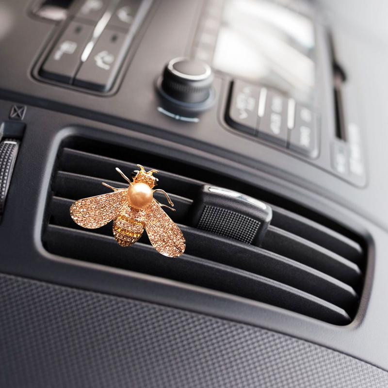 Odorizant pentru mașină Aromaterapie Diamante Albină Priză mașină Clip pentru difuzor de arome Parfum interior auto Decorare Accesorii auto
