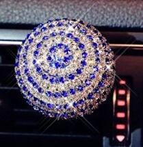Ornamente pentru mașini de lux fată Diamant rafinat Priză aer condiționat Agent de împrospătare a aerului auto Styling auto Parfumuri