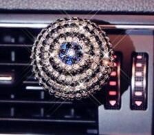 Ornamente pentru mașini de lux fată Diamant rafinat Priză aer condiționat Agent de împrospătare a aerului auto Styling auto Parfumuri