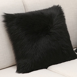 Topla plišana jastučnica, meka jednobojna jastučnica za fotelju i kauč, jastučnica, udobna jastučnica za uredski naslon automobila