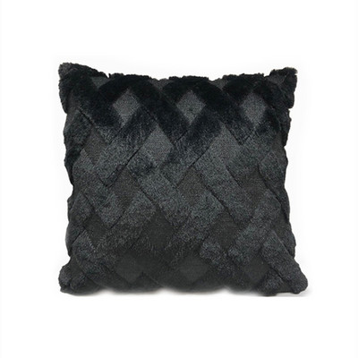 Husă de pernă cu geometrie Decor pentru casă Huse de pernă Sufragerie Dormitor Canapea Față de pernă decorativă 45x45cm Husă de pluș din blană moale