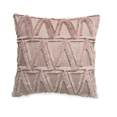 Husă de pernă cu geometrie Decor pentru casă Huse de pernă Sufragerie Dormitor Canapea Față de pernă decorativă 45x45cm Husă de pluș din blană moale