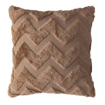 Husă de pernă cu geometrie Decor pentru casă Huse de pernă Sufragerie Dormitor Canapea Față de pernă decorativă 45x45cm Husă de pluș din blană moale