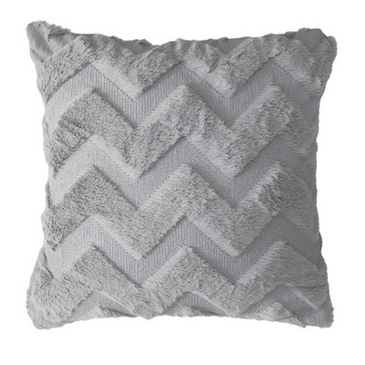 Husă de pernă cu geometrie Decor pentru casă Huse de pernă Sufragerie Dormitor Canapea Față de pernă decorativă 45x45cm Husă de pluș din blană moale