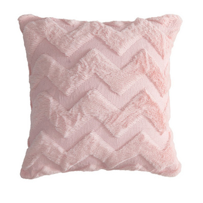 Husă de pernă cu geometrie Decor pentru casă Huse de pernă Sufragerie Dormitor Canapea Față de pernă decorativă 45x45cm Husă de pluș din blană moale