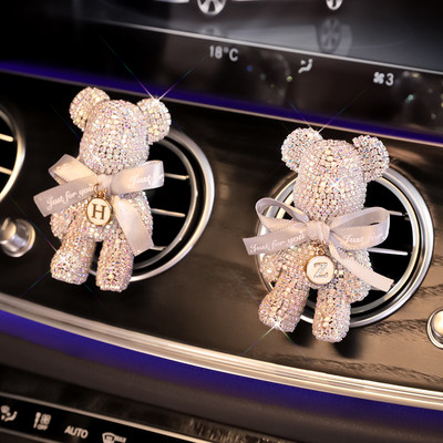 Bear autós légfrissítő illat az autóban Styling Air Vent Parfüm Parfüm Aroma autók belső tartozékaihoz Autóáruk