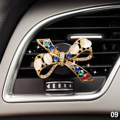 Νέο Diamond Flower Deer Crown Cross Car Styling Αποσμητικό αέρα Άρωμα για Κλιματισμό Αυτοκινήτου Εξαερισμός Μυρωδιάς Παιχνίδια Αυτοκινήτου Αξεσουάρ