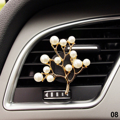 Νέο Diamond Flower Deer Crown Cross Car Styling Αποσμητικό αέρα Άρωμα για Κλιματισμό Αυτοκινήτου Εξαερισμός Μυρωδιάς Παιχνίδια Αυτοκινήτου Αξεσουάρ