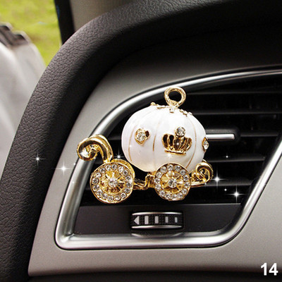 Νέο Diamond Flower Deer Crown Cross Car Styling Αποσμητικό αέρα Άρωμα για Κλιματισμό Αυτοκινήτου Εξαερισμός Μυρωδιάς Παιχνίδια Αυτοκινήτου Αξεσουάρ
