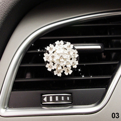 Νέο Diamond Flower Deer Crown Cross Car Styling Αποσμητικό αέρα Άρωμα για Κλιματισμό Αυτοκινήτου Εξαερισμός Μυρωδιάς Παιχνίδια Αυτοκινήτου Αξεσουάρ