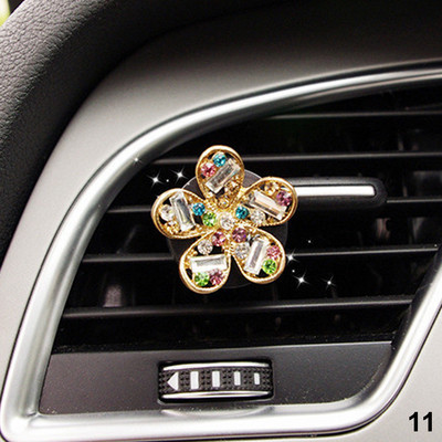 Νέο Diamond Flower Deer Crown Cross Car Styling Αποσμητικό αέρα Άρωμα για Κλιματισμό Αυτοκινήτου Εξαερισμός Μυρωδιάς Παιχνίδια Αυτοκινήτου Αξεσουάρ