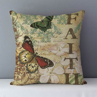 Kućni ukrasni jastuci za kauč Nova klasična europska slikovita zgrada jastuci za posteljinu s printom jastuci za sjedala jastučnica bez jezgre