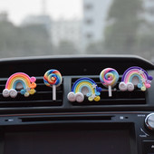 Parfumuri pentru mașini Cute Cartoon parfumuri pentru odorizant auto 100 originale Odorizant pentru aer condiționat Parfum pentru femei stil auto