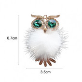 Slatki modni osvježivač zraka za automobil koji se lako postavlja Mali parfem za automobil kopča u obliku sove za osvježavanje zraka