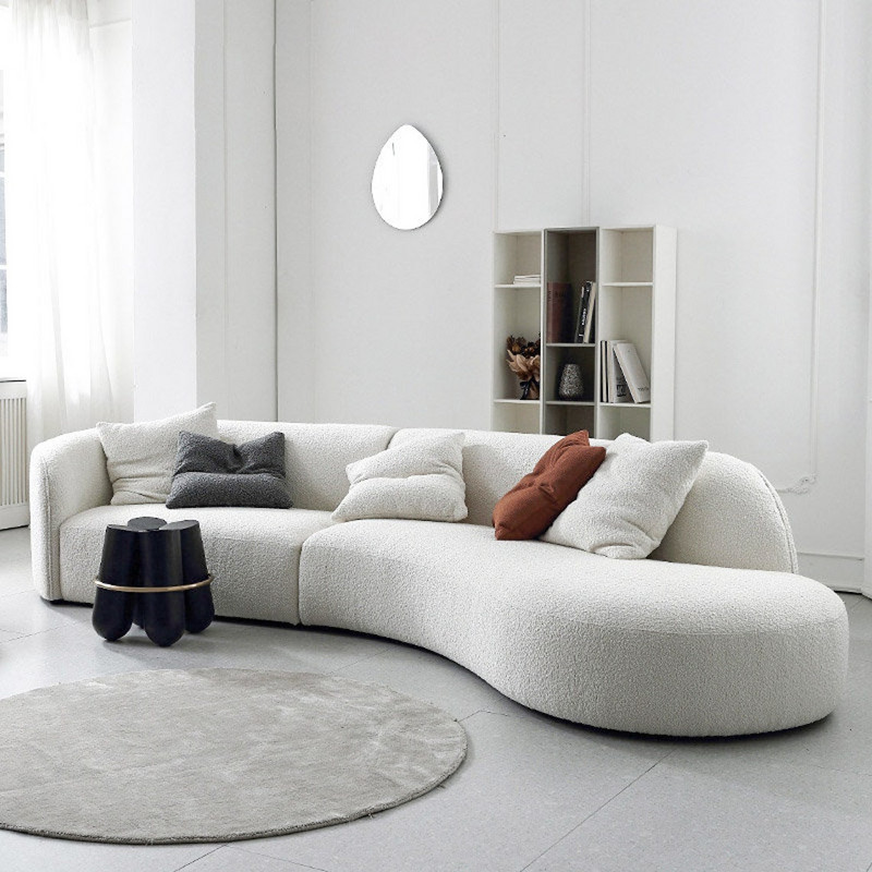 Uus Plush Boucle Housse De Coussin valge dekoratiivsed padjakatted 45X45CM põhjamaised padjapüürid ilma sisendita pehme hubane padjakate