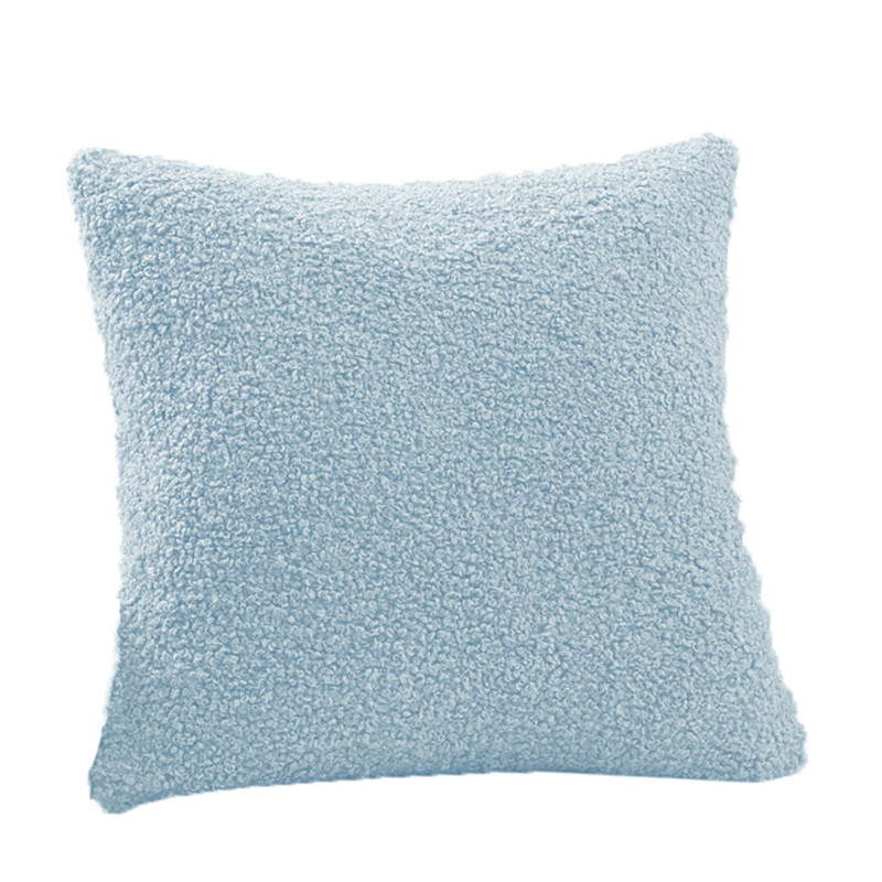 Uus Plush Boucle Housse De Coussin valge dekoratiivsed padjakatted 45X45CM põhjamaised padjapüürid ilma sisendita pehme hubane padjakate