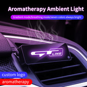 Odorizant pentru aromoterapie cu priză de aer pentru mașină cu lumină de atmosferă în gradient de culoare pentru Kia GT LINE ELANTRA Sportage Stinger KX5 K3 K4 K5
