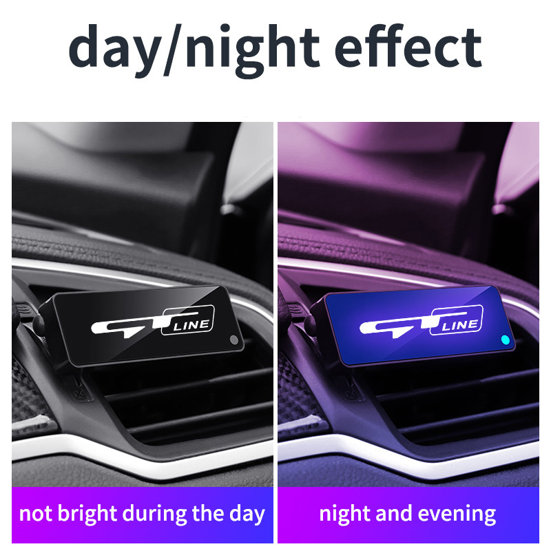 Odorizant pentru aromoterapie cu priză de aer pentru mașină cu lumină de atmosferă în gradient de culoare pentru Kia GT LINE ELANTRA Sportage Stinger KX5 K3 K4 K5