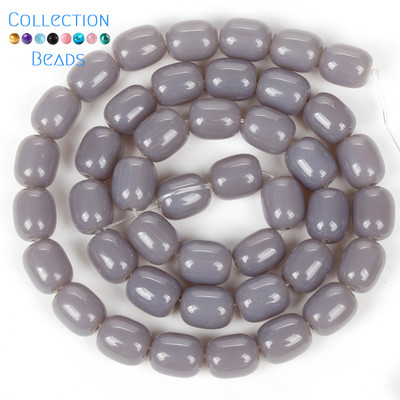 8x11mm Coloful természetes kristály hengeres dob gyöngyök távtartó gyöngyök ékszerkészítési kellékekhez barkácsolás karkötő kiegészítők 15''