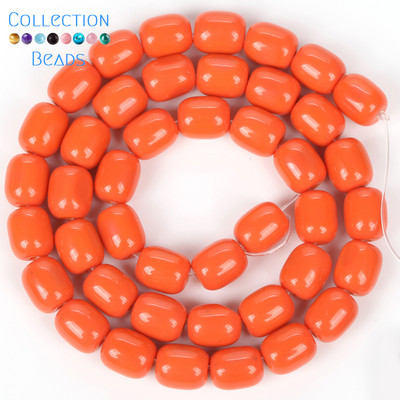 8x11mm Coloful természetes kristály hengeres dob gyöngyök távtartó gyöngyök ékszerkészítési kellékekhez barkácsolás karkötő kiegészítők 15''