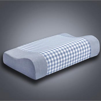 Νέο ορθοπεδικό μαξιλάρι Memory Foam Contour Προστασία λαιμού αργής ανάκαμψης Εργονομικό μαξιλάρι κρεβατιού στήριξης τραχήλου