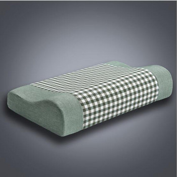 Νέο ορθοπεδικό μαξιλάρι Memory Foam Contour Προστασία λαιμού αργής ανάκαμψης Εργονομικό μαξιλάρι κρεβατιού στήριξης τραχήλου