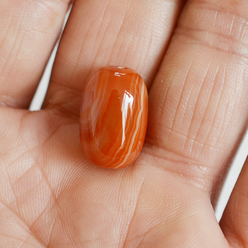 13x18 mm 5 kom kraljevskih ahatnih odstojnih perli, cilindrične cijevi od prirodnog kamena, labave perle za izradu nakita Nabavka naušnica za narukvice DIY