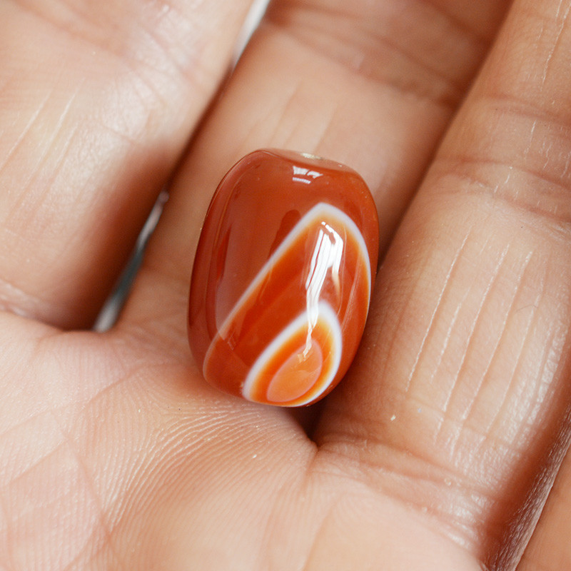 13x18 mm 5 kom kraljevskih ahatnih odstojnih perli, cilindrične cijevi od prirodnog kamena, labave perle za izradu nakita Nabavka naušnica za narukvice DIY