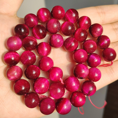 AAA+ ljubičasto plavo tigrovo oko perle prirodnog kamena okrugle labave perle za izradu nakita DIY narukvica ogrlica 4 mm 6 mm 8 mm 10 mm 12 mm