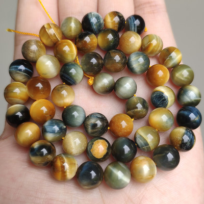 AAA+ ljubičasto plavo tigrovo oko perle prirodnog kamena okrugle labave perle za izradu nakita DIY narukvica ogrlica 4 mm 6 mm 8 mm 10 mm 12 mm