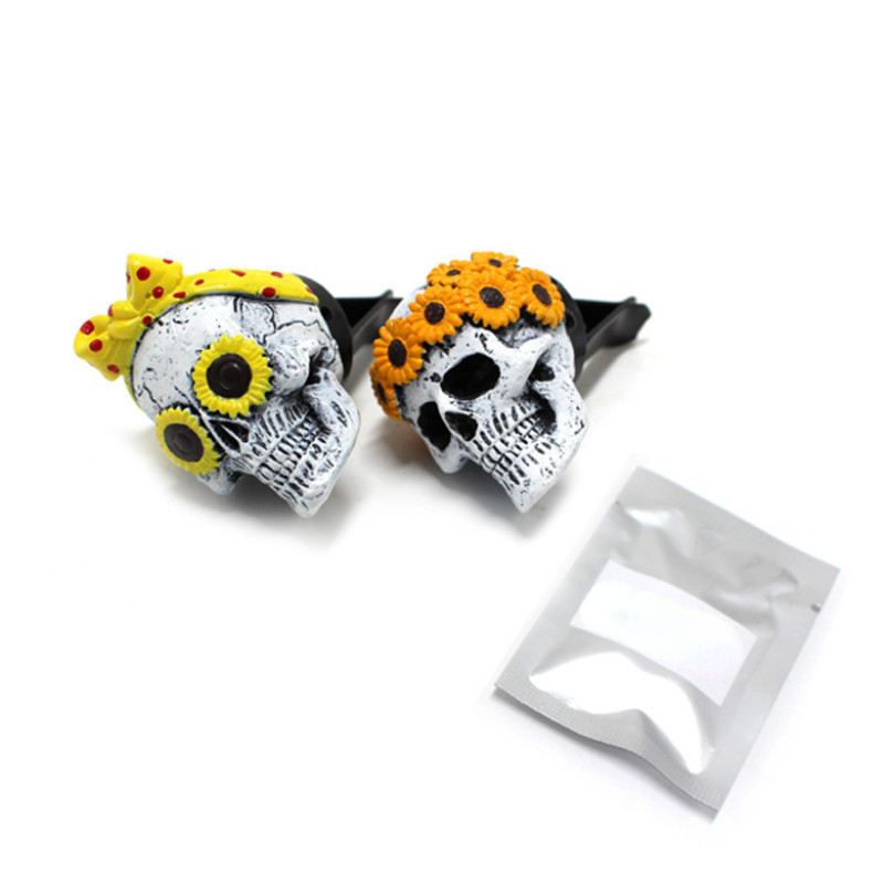 Pandantiv craniu Priza aer masina pandantiv Accesorii interioare auto