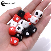 12 mm 10 kom Silikonske perle Silikonske okrugle perle Rasute perle prehrambene kvalitete DIY Narukvica Ogrlica Duda Lanac Dodaci