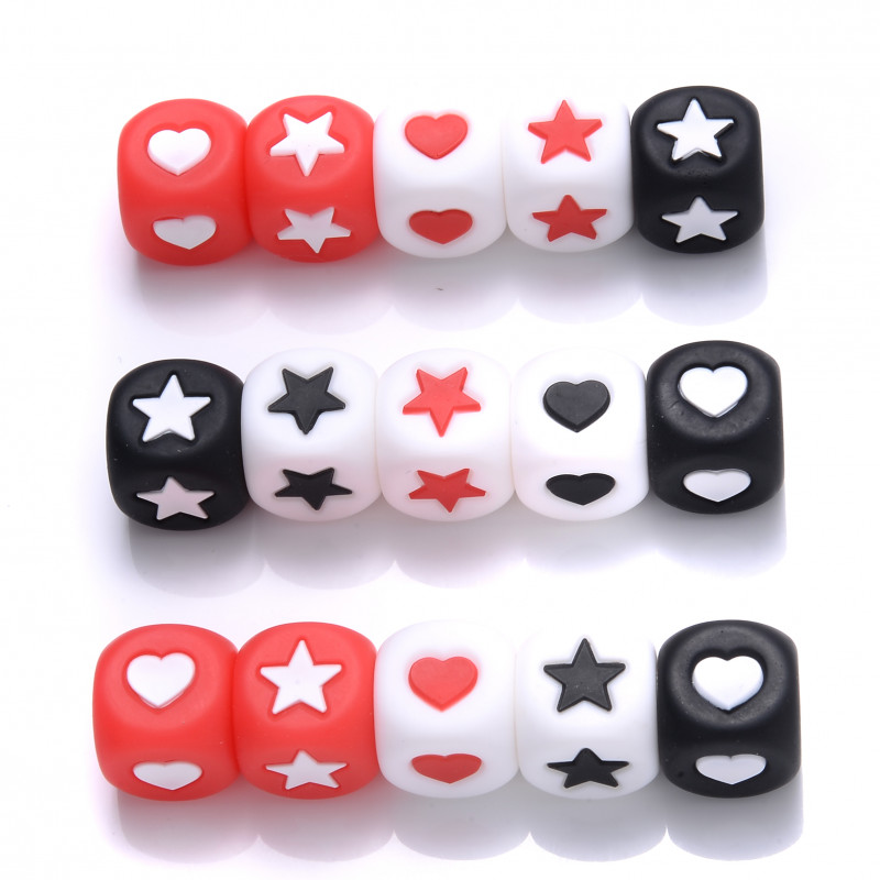 12 mm 10 kom Silikonske perle Silikonske okrugle perle Rasute perle prehrambene kvalitete DIY Narukvica Ogrlica Duda Lanac Dodaci