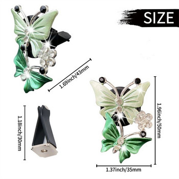 Aromatherapy Clip Butterfly Car Perfume Diffuser Necklace Essential Oil Diffuser Open Aroma Clip Car Perfume Lockets Κρεμαστά