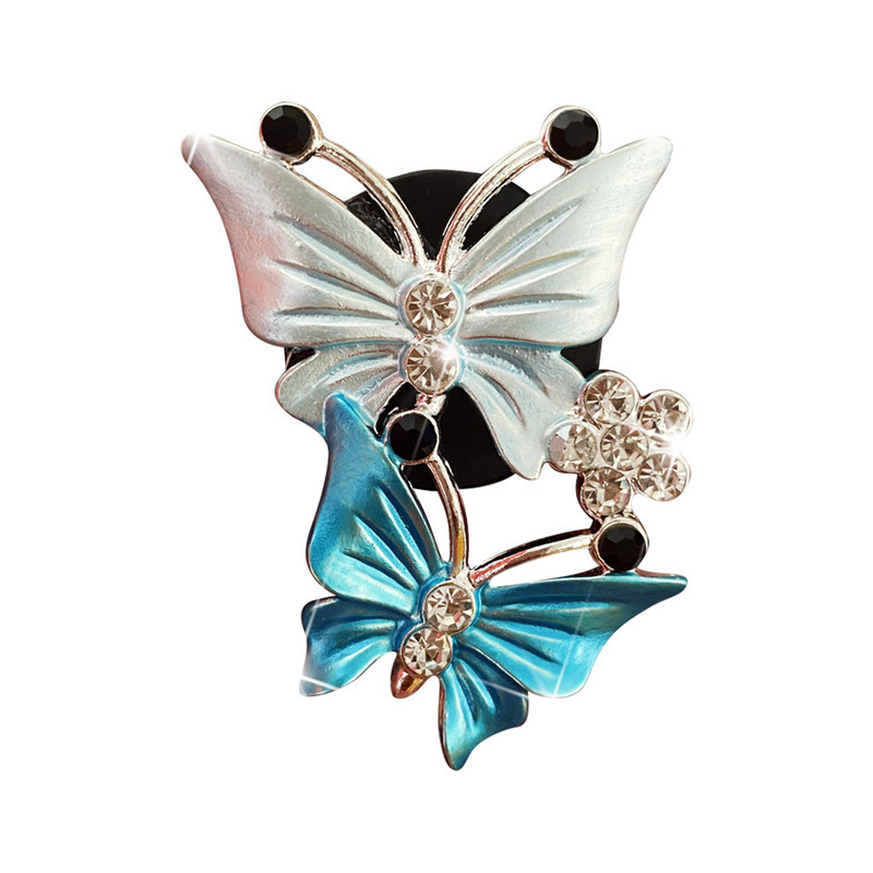 Clip de aromaterapie Fluture Mașină Difuzor de parfum Colier Difuzor de uleiuri esențiale Aromă deschisă Clip Auto Parfum Medalie Pandantive