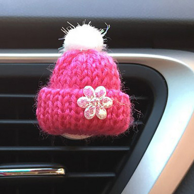 Αξεσουάρ αυτοκινήτου αποσμητικό αυτοκινήτου Χαριτωμένο καπέλο αεραγωγοί Κλιπ Χριστουγεννιάτικη διακόσμηση αυτοκινήτου Διαχύτης αυτοκινήτου Άρωμα μυρωδιά στο αυτοκίνητο Αρώματα