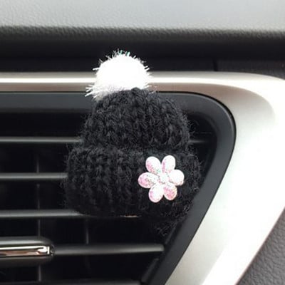 Αξεσουάρ αυτοκινήτου αποσμητικό αυτοκινήτου Χαριτωμένο καπέλο αεραγωγοί Κλιπ Χριστουγεννιάτικη διακόσμηση αυτοκινήτου Διαχύτης αυτοκινήτου Άρωμα μυρωδιά στο αυτοκίνητο Αρώματα
