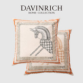 DAVINRICH Ručno oslikane jastučnice s kraljevskim ratnim konjima 2022. Retro ukrasne jastučnice u H stilu Noble Beauty Dekor za dom