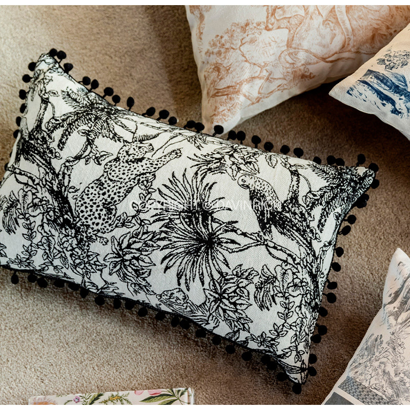 DAVINRICH Ručno oslikane jastučnice s kraljevskim ratnim konjima 2022. Retro ukrasne jastučnice u H stilu Noble Beauty Dekor za dom